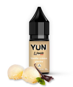 E-liquide Vanille Crème Glacée Yun 10 ml