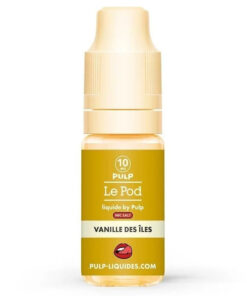 E-liquide Vanille des Îles Pulp sel de nicotine 10 ml