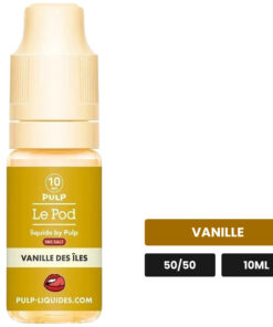E-liquide Vanille des Îles Pulp sel de nicotine 10 ml