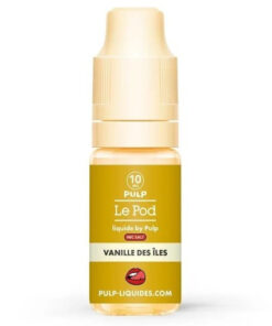 E-liquide Vanille des Îles Pulp sel de nicotine 10 ml