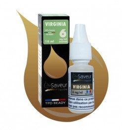 E-liquide Virginia E-saveur 10 ml