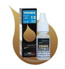 E-liquide Virginia E-saveur 10 ml