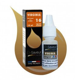E-liquide Virginia E-saveur 10 ml