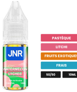 E-liquide Watermelon Lychee JNR sel de nicotine 10 ml