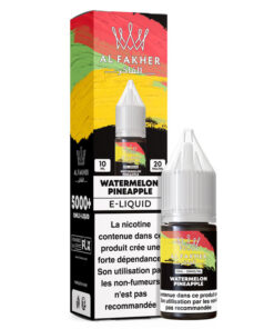 E-liquide Watermelon Pineapple Al Fakher sel de nicotine 10 ml
