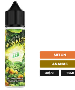 E-liquide Zen 12 Monkeys 50 ml