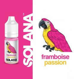 E-liquide Framboise Passion Solana 10 ml