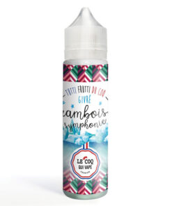 E-liquide Framboise Symphonie Givré Le Coq Qui Vape 50 ml