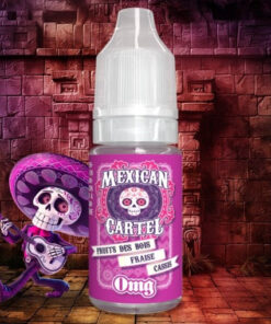 E-liquide Fruits des Bois Fraise Cassis Mexican Cartel 10 ml