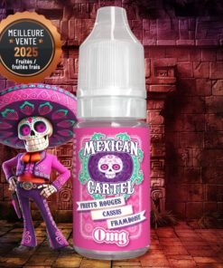 E-liquide Fruits Rouges Cassis Framboise Mexican Cartel 10 ml