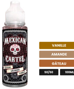E-liquide Gâteau Amandes Vanille Mexican Cartel 100 ml