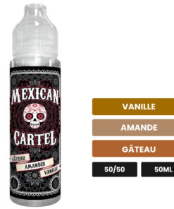 E-liquide Gâteau Amandes Vanille Mexican Cartel 50 ml