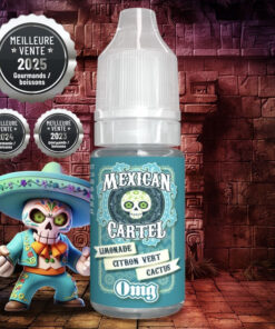 E-liquide Limonade Citron Vert Cactus Mexican Cartel 10 ml