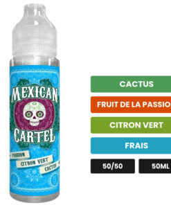 E-liquide Passion Citron Vert Cactus Mexican Cartel 50 ml