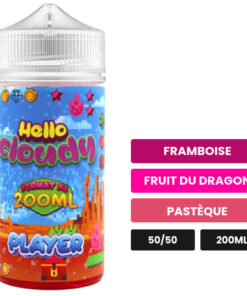 E-liquide Player Hello Cloudy 200 ml