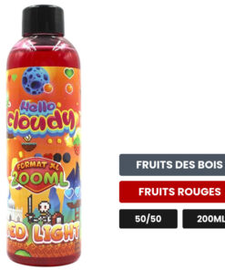 E-liquide Red Light Hello Cloudy 200 ml