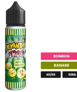 E-liquide Super Banana Kyandi Shop 50 ml